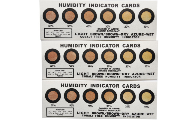 Humidity Indicator Card MOISTURE INDICATOR